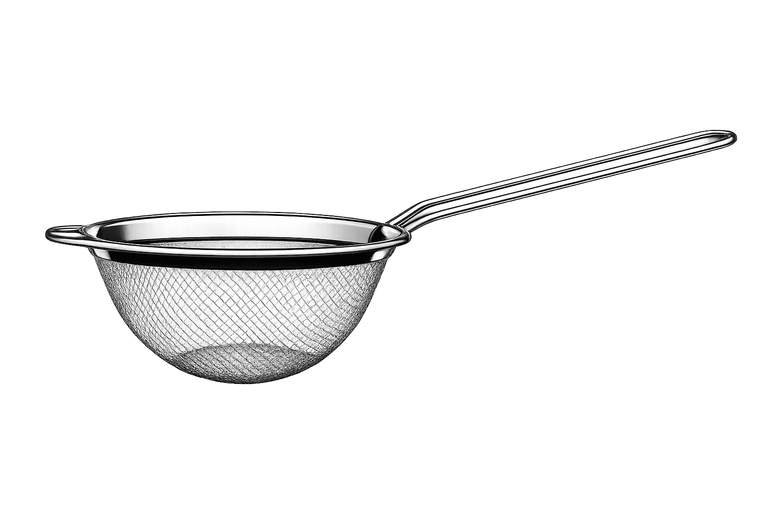 Fine mesh strainer