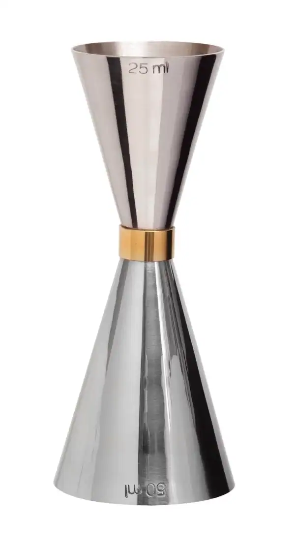 bartools - Mezclar Preciso Gold Banded Jigger 25:50ml
