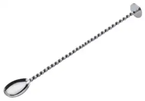 Professional Cocktail Bar Spoon With Masher Stainless Steel